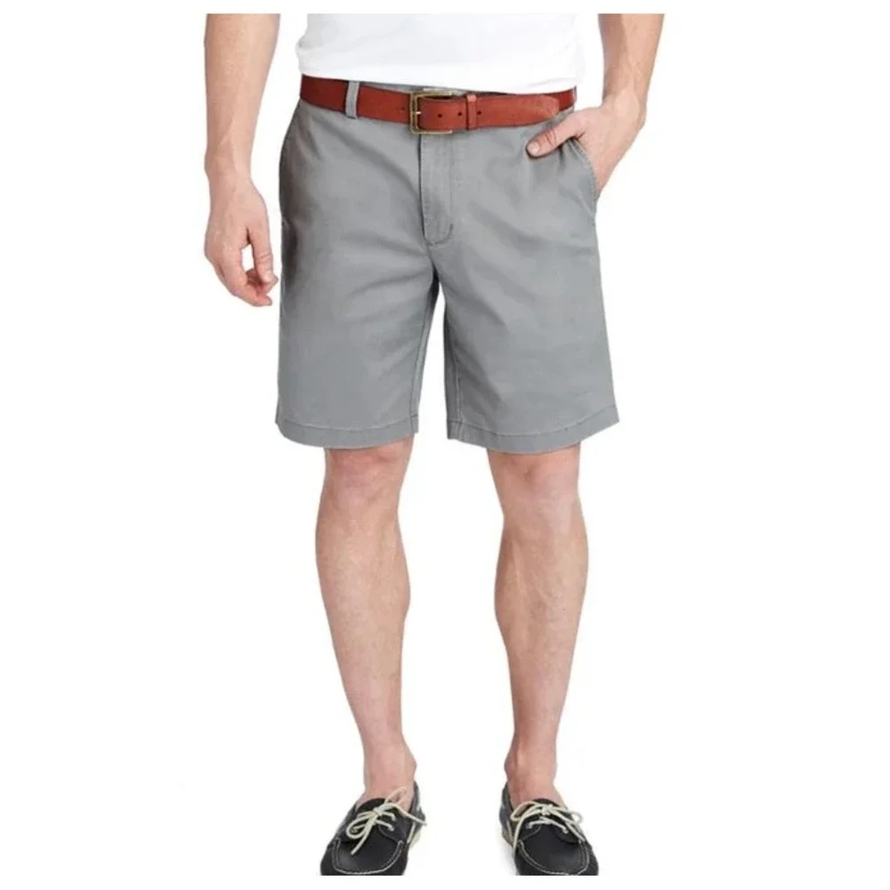 Vineyard Vines 1H0462 Stretch Breaker Shorts 32‎ Gray 8.5 